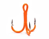 Тройник Gurza Round treble hook ST -36 UV Orange - №05 (поштучно)