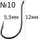 Гачки Golden Catch Feeder Basic 50922BN - №10 (10шт/уп)