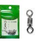 Вертлюг GC Impressed Rolling Swivel 1040BN - №10 (12шт/уп)
