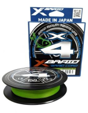 Шнур YGK X-Braid Braid Cord X4 150м #2.5/0,270мм 35lb/16кг