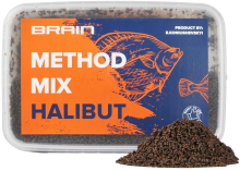 Прикормка Brain Method Mix Halibut 400г