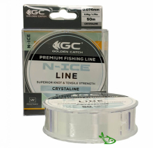 Жилка Golden Catch N-Ice 50м Crystaline 0,128мм