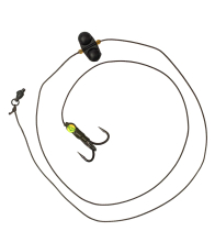 Оснастка на сома Golden Catch Treble Hook Catfish Rig With Rattle №6/0