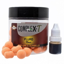Бойлы Dynamite Baits Fluro Pop-Ups & Dumbells CompleX-T 10мм (DY1097)