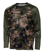 Реглан Prologic UV Camo Long Sleeve T-Shirt Camo/Green разм. M