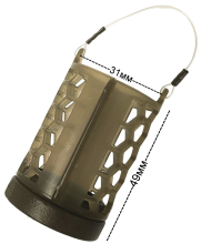 Кормушка Profmontazh Feeder Shot (крыло) 50г