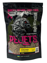 Пеллетс Carptronik Method Stick-Mix Pellets 250г 3мм - Sunflower (соняшник)