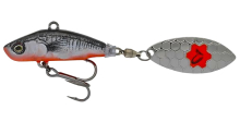 Тейл-спінер Savage Gear 3D Sticklebait Tailspin 73мм 13г - Black Red