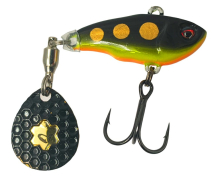Тейл-спиннер Savage Gear Fat Tail Spin 55мм 9,0г - Black Magic