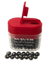 Набір грузил Maver Pallini Supercalibrati Teneri №0 (0,347г)
