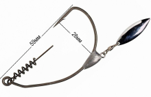Гачки Savage Gear Weedlees EWG Hooks 2,0г 4/0