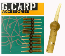 Відбійник Golden Catch G.Carp Chod/Heli Buffer Sleeves, Khaki (10шт/уп)