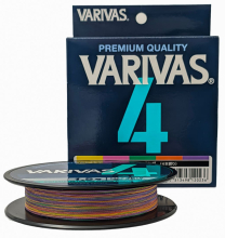 Шнур Varivas PE Line X4 Multicolor 200м