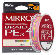 Шнур Golden Catch Mirrox PE X4 150м Multicolor