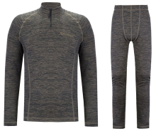 Термобілизна Viverra Bodyguard ZIP Sand Coal розм.L