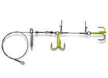 Монтаж для силікону Gurza Stinger Pike Rig Duo ST36 №1/0 CH uv