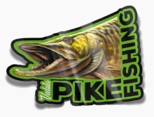 Наклейка Veduta Pike Head Toxic