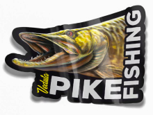 Наклейка Veduta Pike Head Black