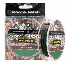 Жилка Golden Catch Passion Power 100м Real Camo 0,234мм