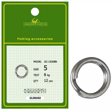 Заводне кільце Golden Catch Split Ring 1030BN - №5 (12шт/уп)