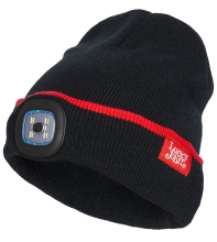 Шапка вязанная Lucky John Drop LED разм.XL