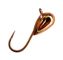 Мормышка вольфрамовая Viking Fishing Drop 3,0мм 0,45г - Cu (1шт)