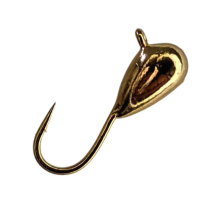 Мормышка вольфрамовая Viking Fishing Drop 3,0мм 0,45г - Gold (1шт)