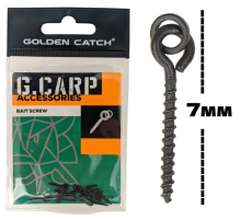 Гвинт для бойлів GC G.Carp Bait Screw 7мм (10шт/уп)