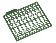 Стопор для насадок GC G.Carp Hair Extender Stops, dark green (126шт/уп)