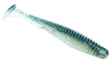 Силикон Fishup U-Shad 3,0" 201 - Bluegill/Pearl (9шт/уп)