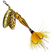 Блешня Mepps Bug Yellow May №0 / 2,5г - gold