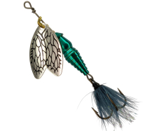 Блешня Mepps Bug Iron Blue №2 / 7,0г - silver / blue