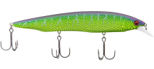 Воблер Megabass Kanata Ayu 160F 30г - Mat Green Lizard