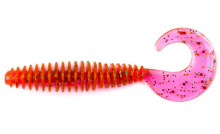 Силикон Lucky John Ultra Worm Curly 3,0" - S14 (7шт/уп)