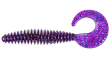 Силикон Lucky John Ultra Worm Curly 3,0" - S63 (7шт/уп)