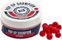 Бойли Brain Champion Pop-Up - Strawberry (полуниця) 10мм 34г