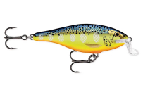 Воблер Rapala Shallow Shad Rap 90F 12,0г - HS (Hot Steel)