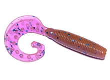 Силікон Reins Fat G-Tail Grub 4,0" - 606 Pink Lox (10шт/уп)