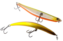 Воблер O.S.P Bent Minnow 130F 20г - P64 Pearl/Chart Back