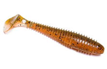 Силикон Keitech Swing Impact FAT 3,3" - 438 Green Pumpkin Fire (7шт/уп)