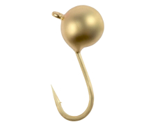 Мормышка вольфрамовая Viking Fishing Round 0.3g 3mm Gold