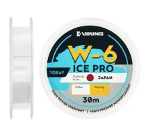 Жилка Viking Fishing Ice Pro W-6 30m (clear) 0.097mm 0.95kg