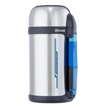 Термос Zojirushi SF-CC15XA 1,5л (складная ручка+ремешок) Steel