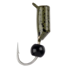 Мормышка вольфрамовая Viking Fishing Rigabik + bead 0.35g 2mm Olive+B