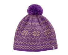 Шапка женская вязаная Norfin Women Norway Violet - разм. M