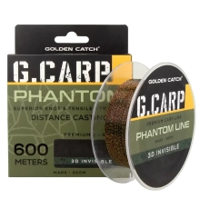 Леска GC G.Carp Phantom 600m 3D Invisible 0.32mm 15.2lb/6.9kg