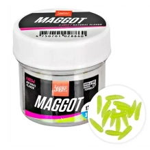 Опарыш силиконовый Lucky John Maggot зеленый 12мм (30шт)