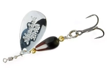 Блесна Daiwa Silver Creek Spinner 9g #3 Silver Coffee