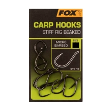 Крючки Fox Carp Hooks Stiff Rig Beaked