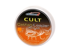 Поводковый материал Climax CULT Catfish Kevlar Leader 20m 1.00mm 100kg olive